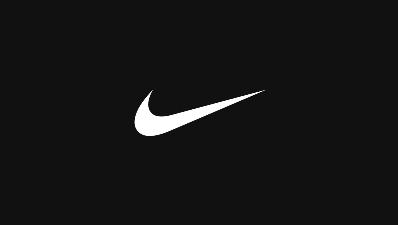 Le logo de la célèbre marque Nike